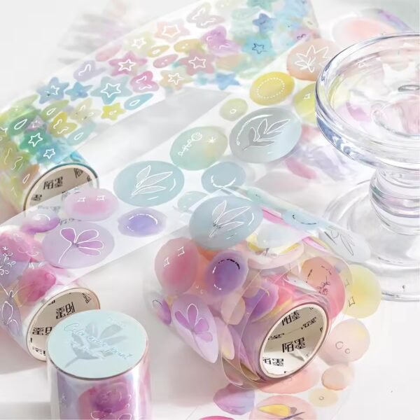 🌙 Romantic Dreamland Series – PET Washi Tape 🌙 - Image 2