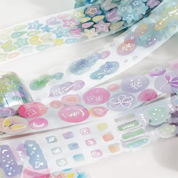 🌙 Romantic Dreamland Series – PET Washi Tape 🌙 - Image 4
