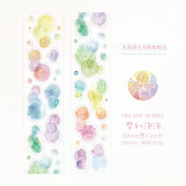 🌙 Romantic Dreamland Series – PET Washi Tape 🌙 - Image 13