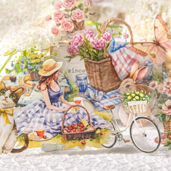 🌸 Leisure Life Series – PET Stickers 🌸 - Image 3