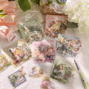 🌸 Leisure Life Series – PET Stickers 🌸