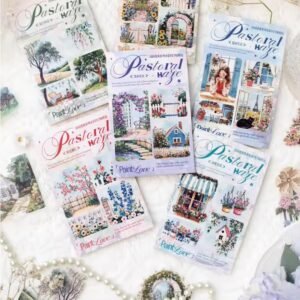 🌻 Pastoral Mist Series – PET Stickers 🌻