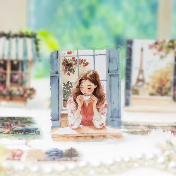 🌻 Pastoral Mist Series – PET Stickers 🌻 - Image 6