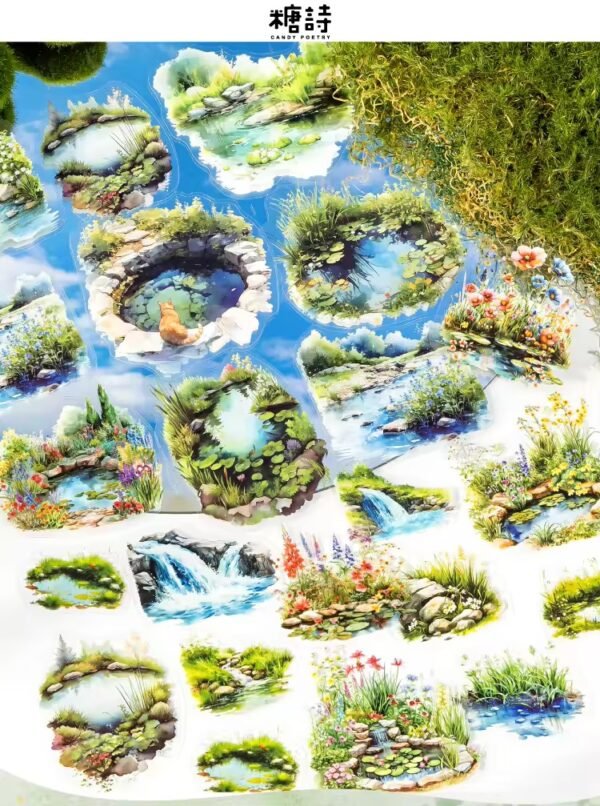 Forest Nature Series PET Stickers - Image 8