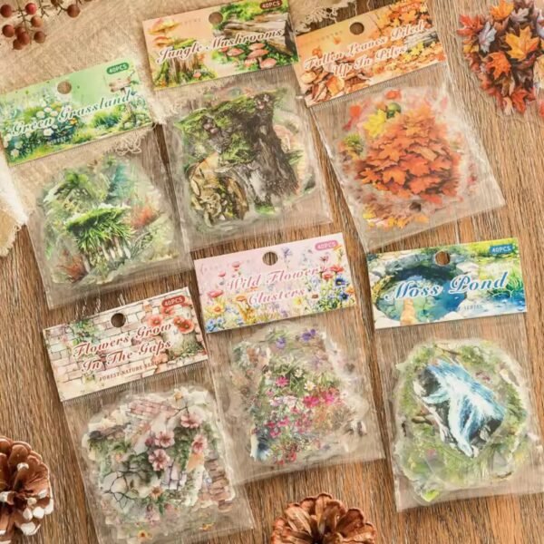 Forest Nature Series PET Stickers - Image 4