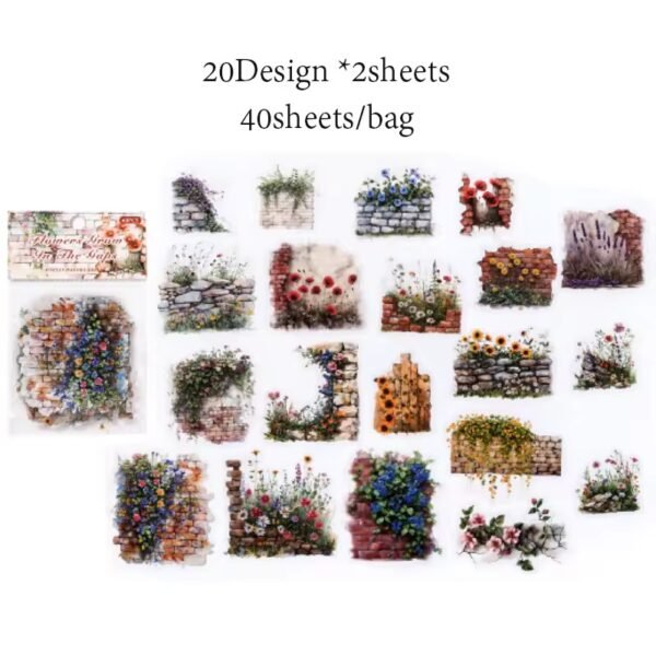 Forest Nature Series PET Stickers - Image 13