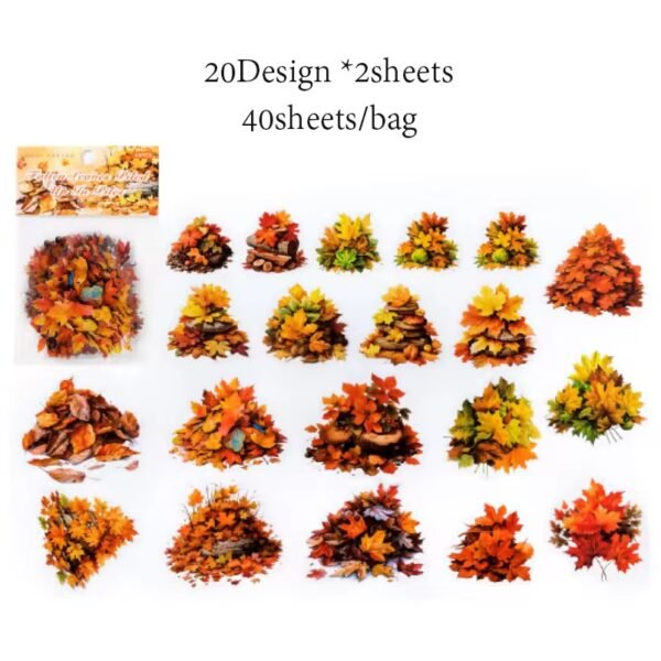 Forest Nature Series PET Stickers - Image 12