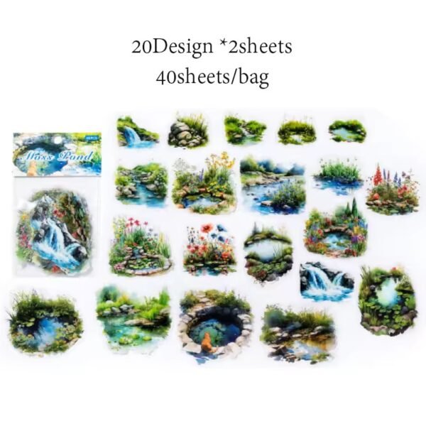 Forest Nature Series PET Stickers - Image 10