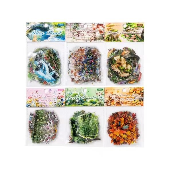Forest Nature Series PET Stickers - Image 3
