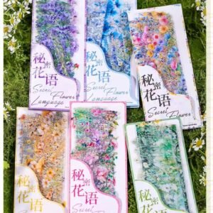 🌸 Secret Flower Language Series – PET Strips Stickers 🌸