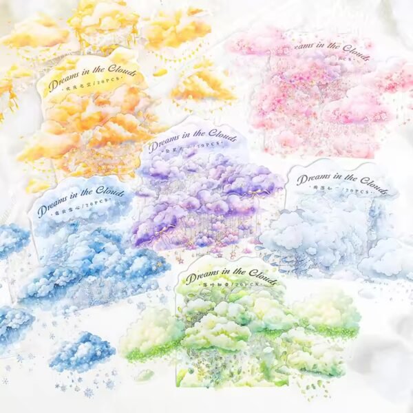 ☁️ Dreams in the Clouds – PET Stickers ☁️