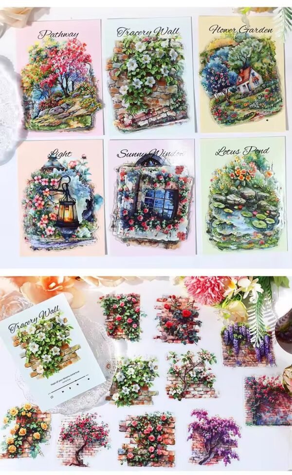 🌸 Sunny Window – PET Stickers 🌸 - Image 7