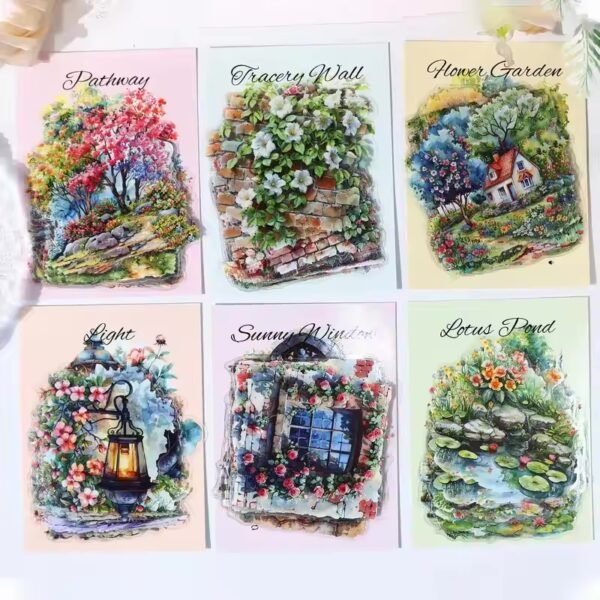 🌸 Sunny Window – PET Stickers 🌸 - Image 2