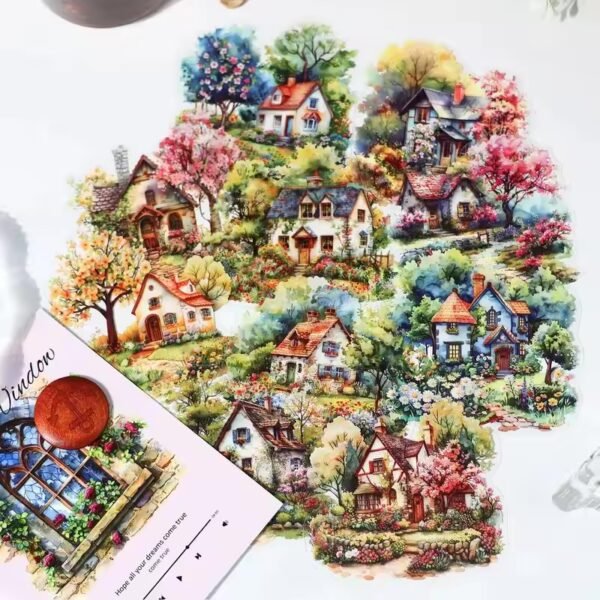 🌸 Sunny Window – PET Stickers 🌸 - Image 4