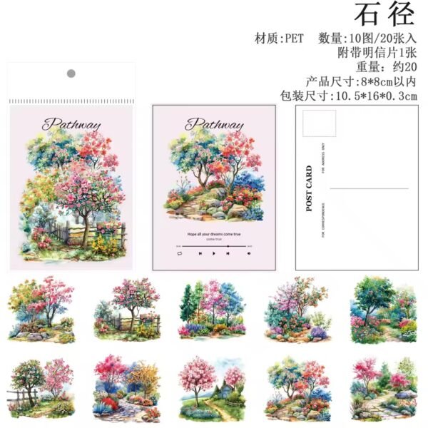 🌸 Sunny Window – PET Stickers 🌸 - Image 14