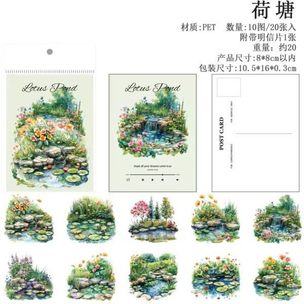 🌸 Sunny Window – PET Stickers 🌸 - Image 13
