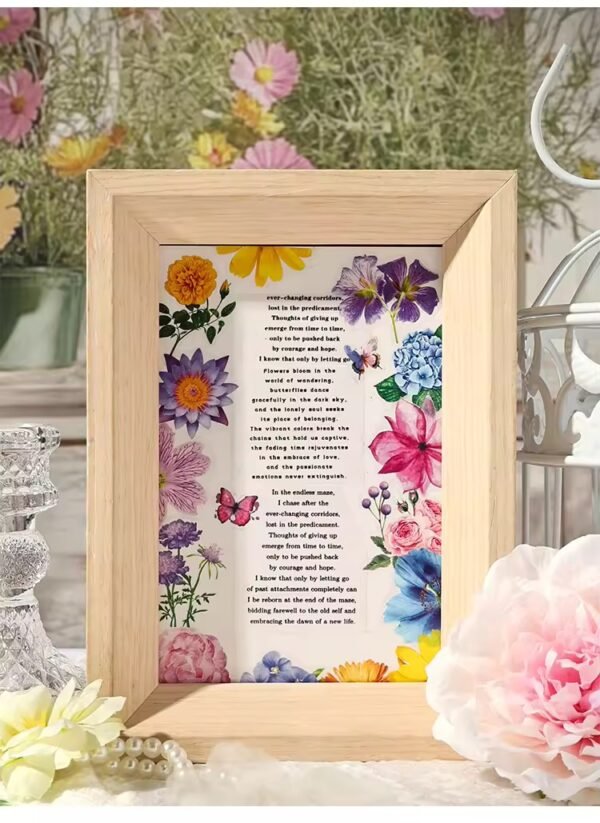 🌸 Leisurely Flower Language – PET Stickers 🌸 - Image 5