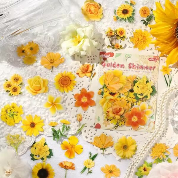 🌸 Leisurely Flower Language – PET Stickers 🌸 - Image 3