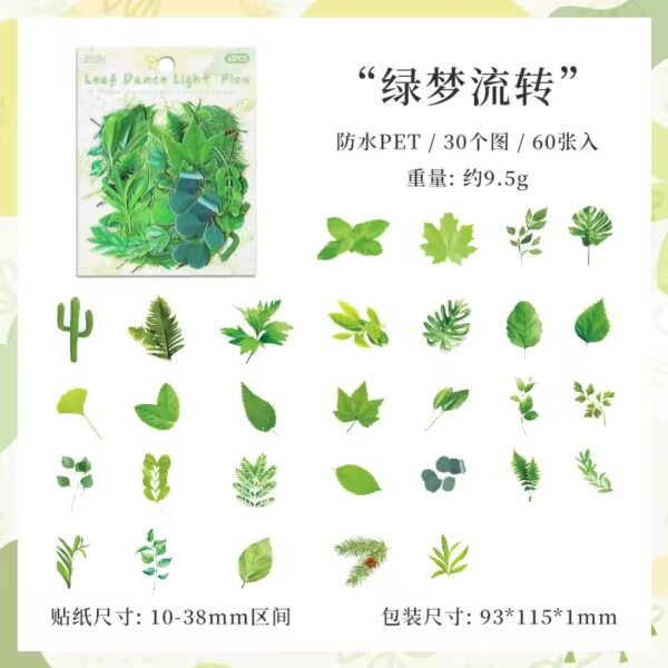 🌸 Leisurely Flower Language – PET Stickers 🌸 - Image 8