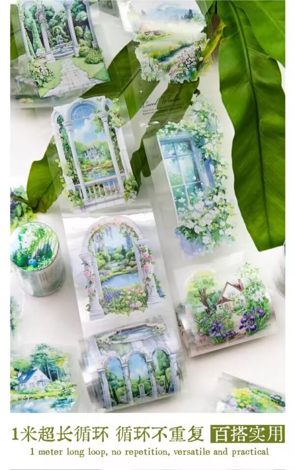 🌿 A Season of Greenery Series – PET Washi Tape 🌿 - Image 4