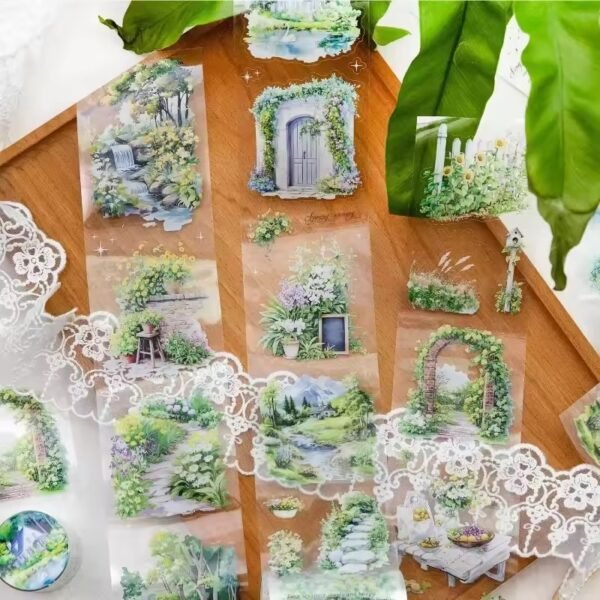 🌿 A Season of Greenery Series – PET Washi Tape 🌿 - Image 7
