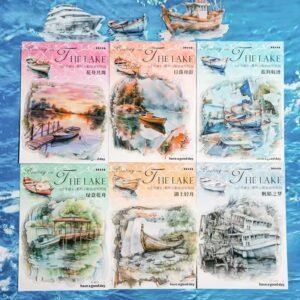 🚤 Boating on the Lake – PET Stickers 🚤