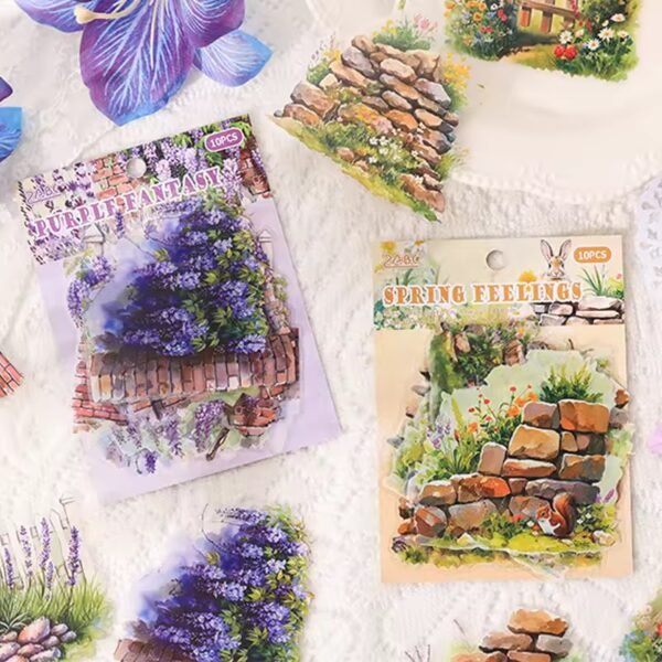 🌸 Secret Garden Series – Waterproof PET Stickers 🌸 - Image 6