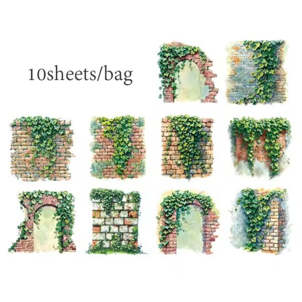 🌸 Secret Garden Series – Waterproof PET Stickers 🌸 - Image 10