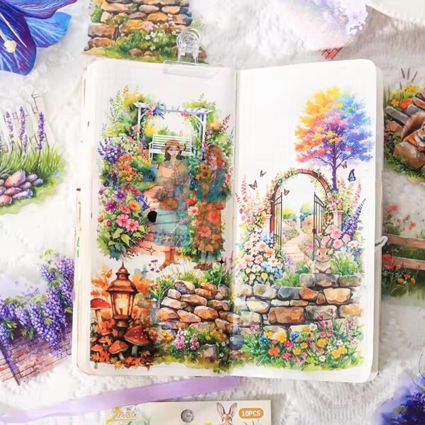 🌸 Secret Garden Series – Waterproof PET Stickers 🌸 - Image 3