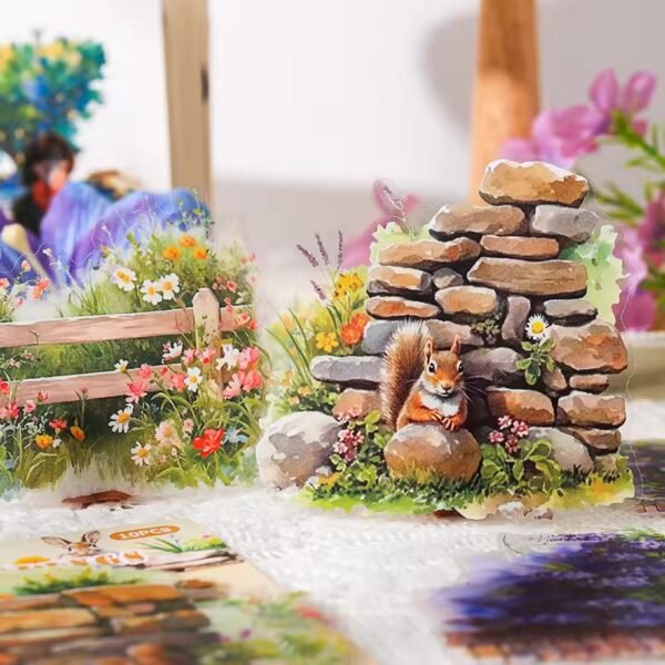 🌸 Secret Garden Series – Waterproof PET Stickers 🌸 - Image 4