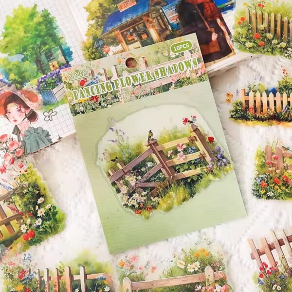 🌸 Secret Garden Series – Waterproof PET Stickers 🌸 - Image 5