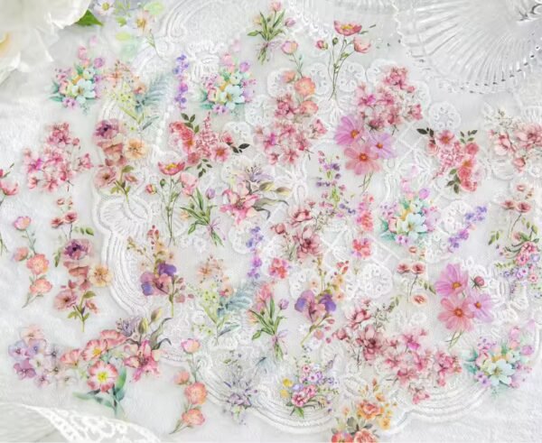 🌷 Romantic Flower Shop Series – PET Stickers 🌷 - Image 3