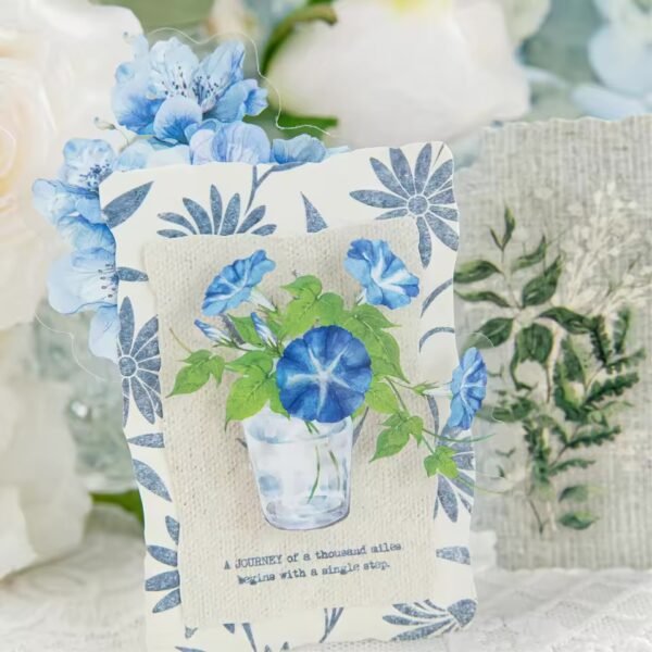 🌷 Romantic Flower Shop Series – PET Stickers 🌷 - Image 7