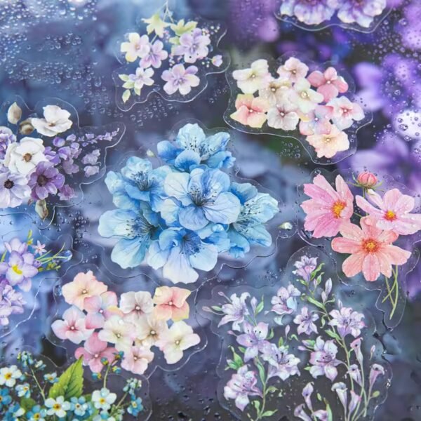 🌷 Romantic Flower Shop Series – PET Stickers 🌷 - Image 6