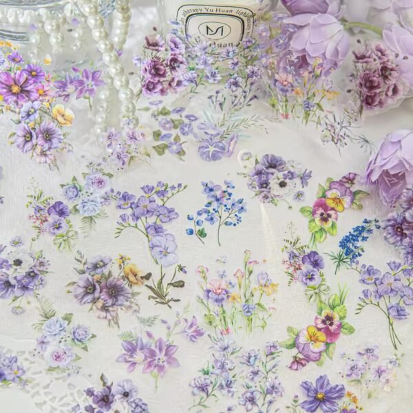 🌷 Romantic Flower Shop Series – PET Stickers 🌷 - Image 4