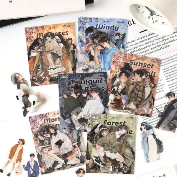 Fashion Fantasy Series PET Stickers - Image 2