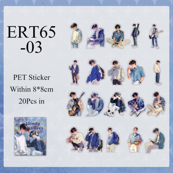 Fashion Fantasy Series PET Stickers - Image 11
