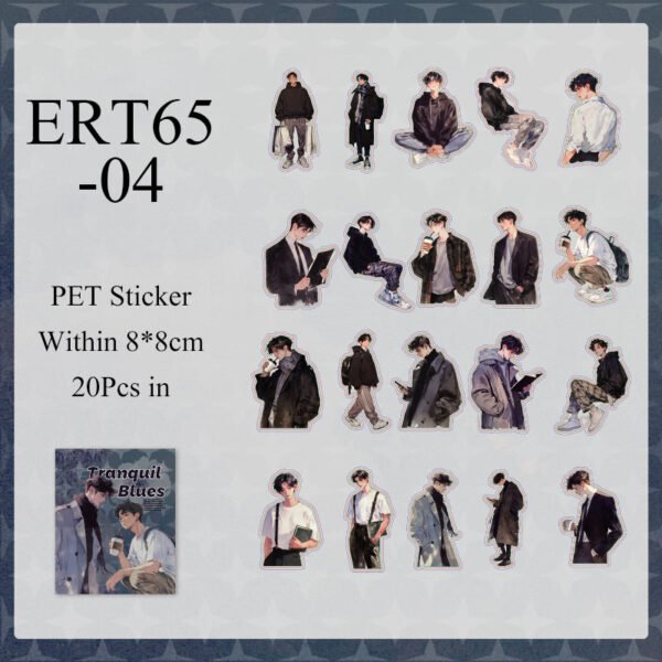 Fashion Fantasy Series PET Stickers - Image 12