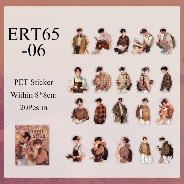 Fashion Fantasy Series PET Stickers - Image 14