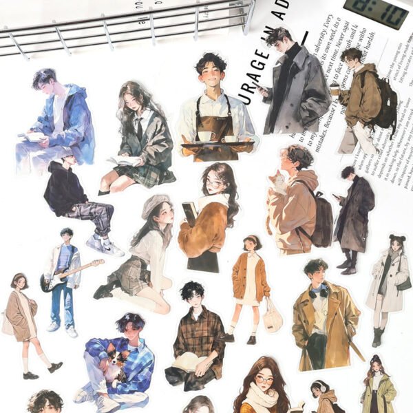 Fashion Fantasy Series PET Stickers - Image 6