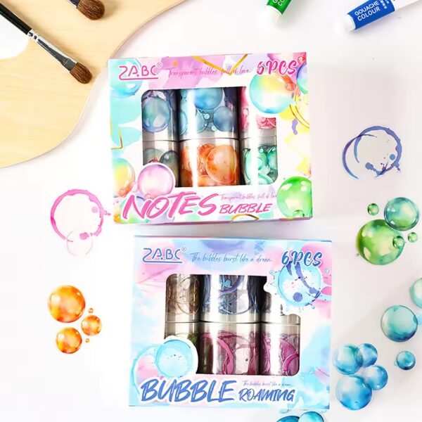 Watercolor Bubble Series PET Tapes - Image 2