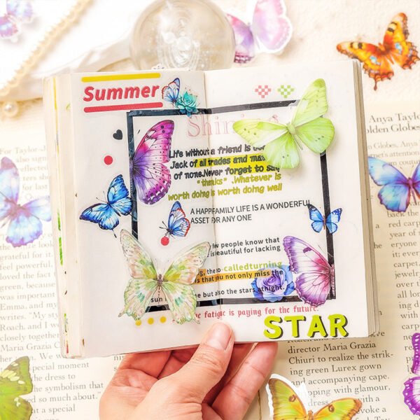 40pcs/pack Spring Butterfly Sequence - Image 4