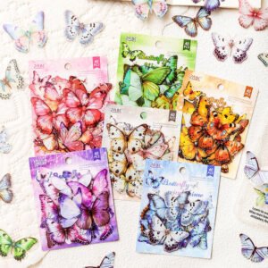 40pcs/pack Spring Butterfly Sequence