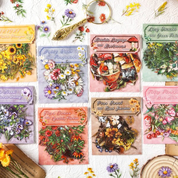 40pcs/pack Flowers dreams between - Image 2