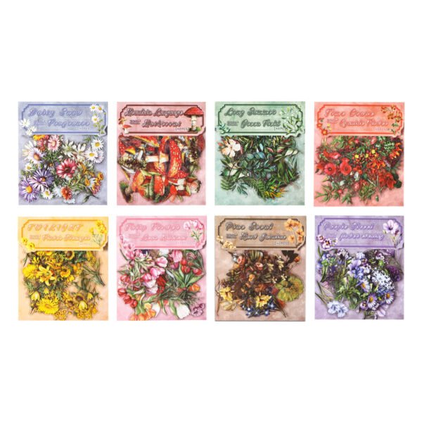 40pcs/pack Flowers dreams between - Image 5