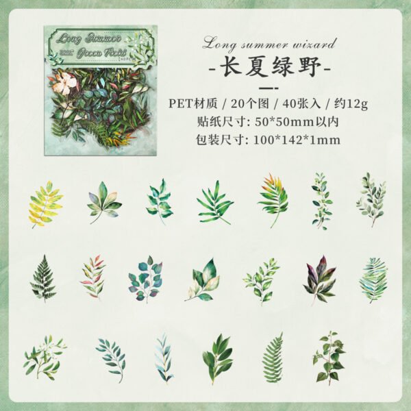 40pcs/pack Flowers dreams between - Image 11