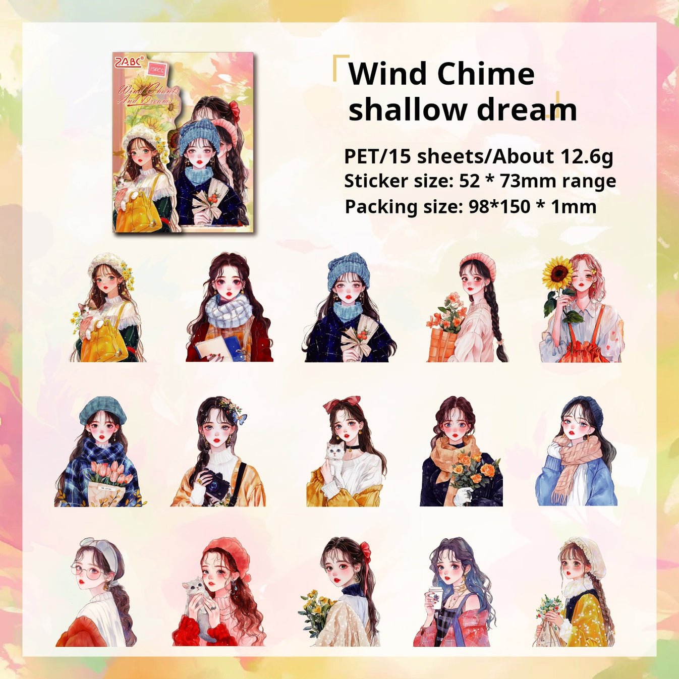 The Stars Reflect the Moon Stickers - Image 5