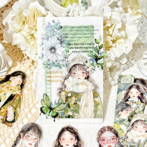 Soft Wind and Shadow Series PET Stickers - Image 11