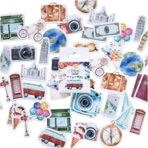 Travel Theme Mini Box Stickers