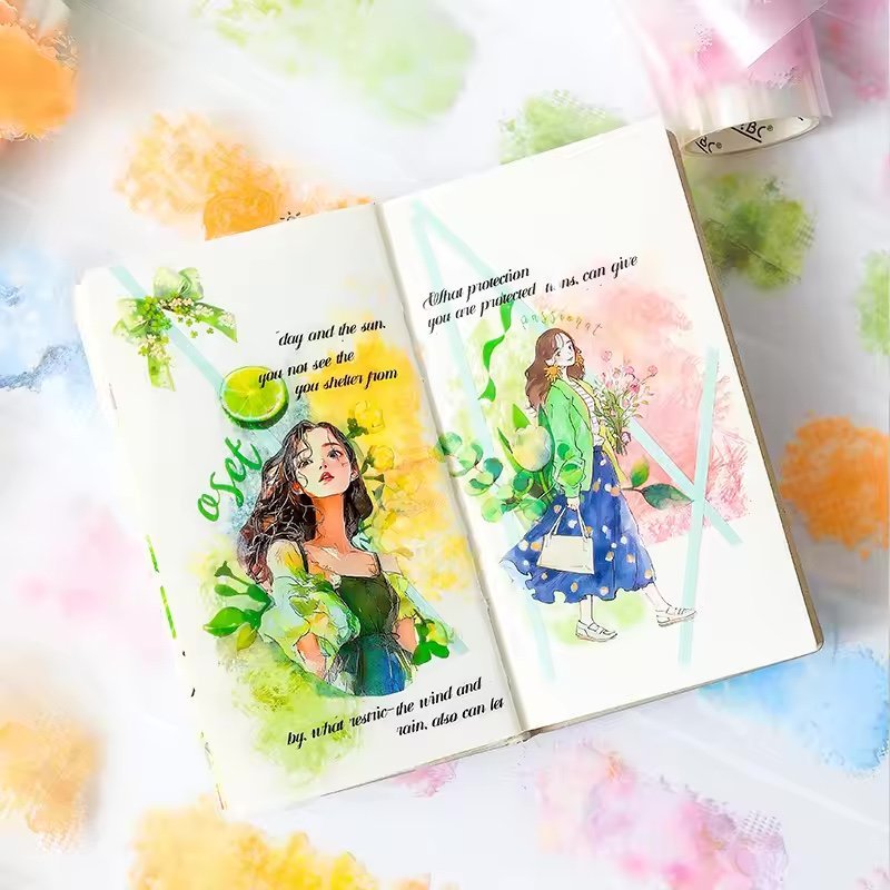 🎨 light color rhyme series | pet peel off tapes 🌸 🎨 light color rhyme series | pet peel off tapes 🌸